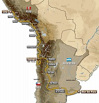 dakar map