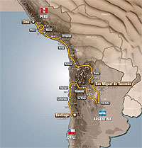 dakar map